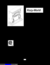 Kozy-World EF6124R Installation Instructions And Owner's Manual
