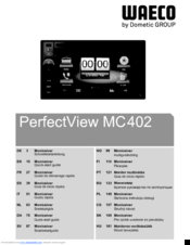 Waeco PerfectView MC402 Quick Start Manual