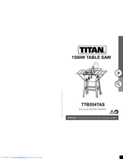 Titan ttb554tas User Manual