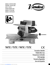 Virutex TM73C Operating Instructions Manual