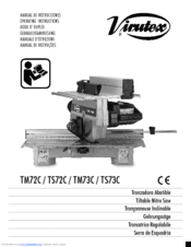 Virutex TS73C Operating Instructions Manual