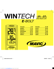 Mavic Wintech E-Bolt Manual