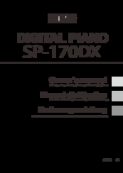 Korg SP-170DX Owner's Manual