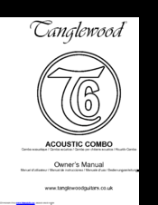 Tanglewood T6 Owner's Manual