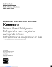 Kenmore 596.6938 Series Use & Care Manual