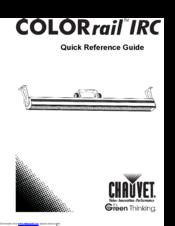 Chauvet Colorrail IRC Quick Reference Manual