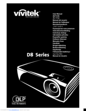 Vivitek D8 Series User Manual