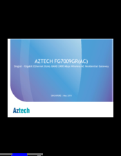 Aztech Singtel FG7009GR AC Manual
