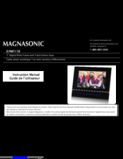 Magnasonic 07MF119 Instruction Manual