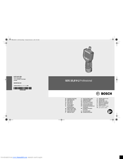 Bosch GOS 10 Original Instructions Manual