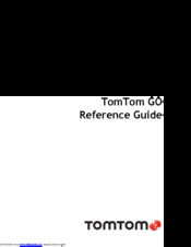 TomTom GO Reference Manual