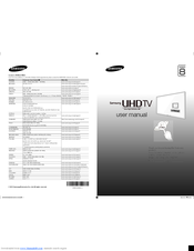 Samsung ue78hu8500 User Manual