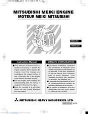 Mitsubishi Electric meiki series Instruction Manual