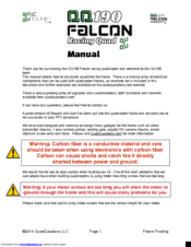 QuadQuestions QQ190 FALCON User Manual