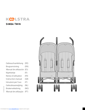 Koelstra simba twin Instruction Manual