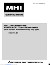 Mitsubishi SRK90CL-BN Technical Manual
