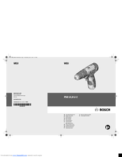 Bosch 8 LI-2 Original Instructions Manual