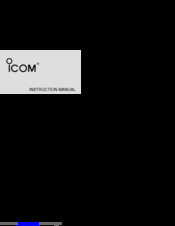 Icom IC-M602 Instruction Manual
