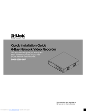 D-Link DNR-2060-08P Quick Installation Manual