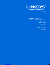 Linksys max-stream ac-1900 User Manual
