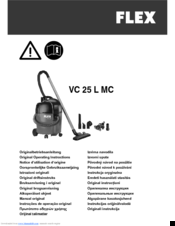 Flex VC 25 L MC Original Operating Instructions