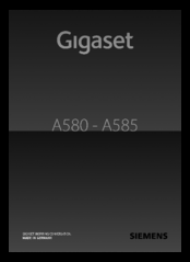 Gigaset A580 IP Instruction Manual