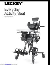 Leckey Everyday Activity Seat User Instructions
