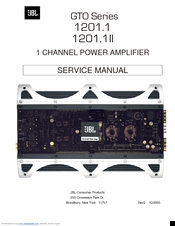 Jbl 1201.1 Service Manual
