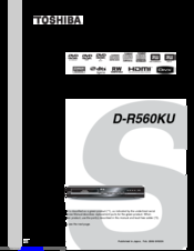 Toshiba D-R560KU Service Manual