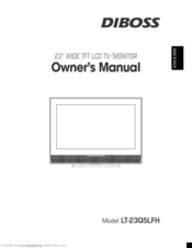 DiBoss lt-23q5lfh Owner's Manual