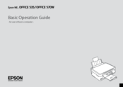 Epson ME Office 570W Basic Operation Gude