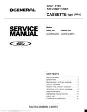 General AUH54LUAS Service Manual