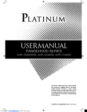 Platinum AUPL-SC90/60SS User Manual