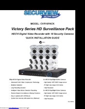 SecurView CVR16PACK Quick Installation Manual