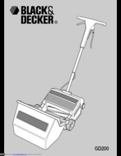 Black & Decker GD200 User Manual