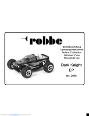 ROBBE Dark Knight EP 2036 Operating Instructions Manual