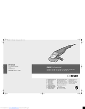 Bosch GWS Professional 26-230 JH Original Instructions Manual