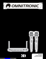 Omnitronic UHF-202 User Manual