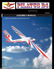 Seagull Models PILATUS B4 Assembly Manual