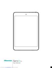 Hisense Sero 8 Pro User Manual