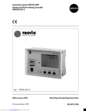 Samson Trovis 5475-2 Mounting And Operating Instructions