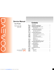 Daewoo DWF-1094 Service Manual