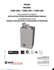 ECR International CHB-150 Installation, Operation & Maintenance Manual