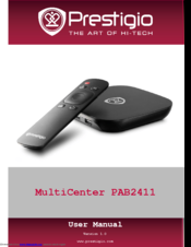 Prestigio MultiCenter PAB2411 User Manual