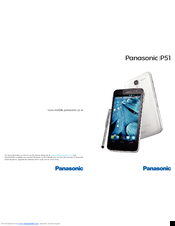 Panasonic P51 User Manual
