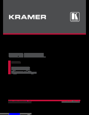 Kramer KDS-MP2 User Manual