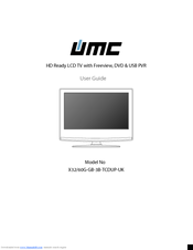 UMC X32/60G-GB-3B-TCDUP-UK User Manual