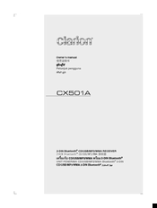 Clarion Cx501a Manuals Manualslib