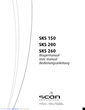 SCAN domestic SKS 260 User Manual