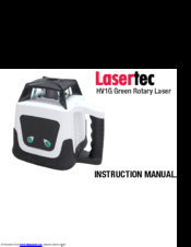 Lasertec HV1G Instruction Manual